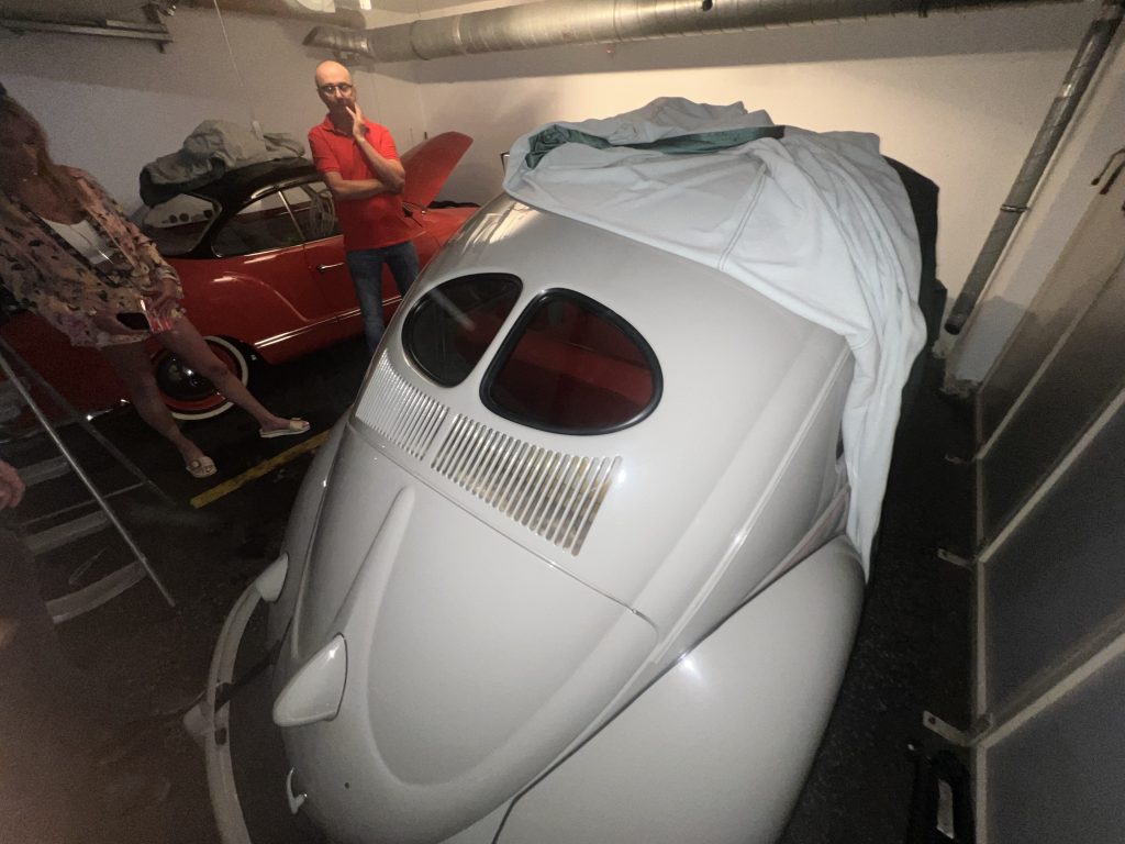 1951 vw cabriolet being purchased from petrolhead classics